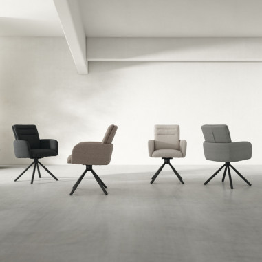 SILLA LINDA GRIS OSCURO