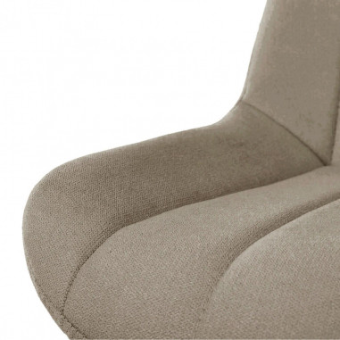 SILLA MILA TAUPE