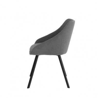 SILLA LANNA GRIS DARK