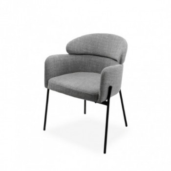 SILLA SALLY GRIS CLARO