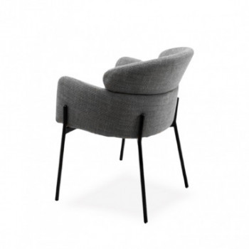 SILLA SALLY GRIS CLARO 2