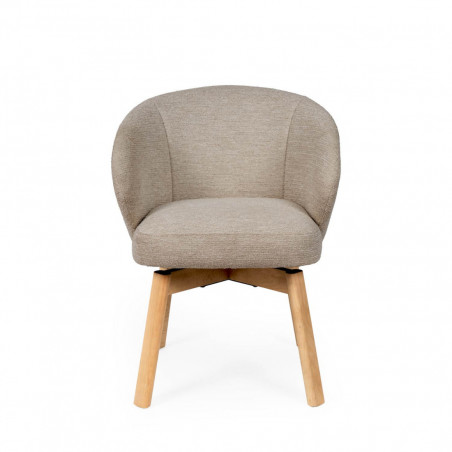 SILLA VIRGINIA TAUPE