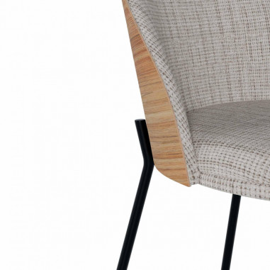 SILLA CASANDRA TAUPE