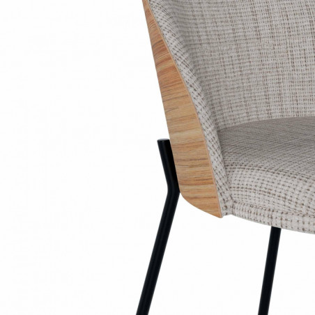 SILLA CASANDRA TAUPE