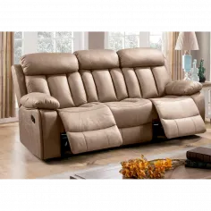 SOFA 3P RELAX TAP. JADE MADRID BEIGE, GRIS O CHOCO