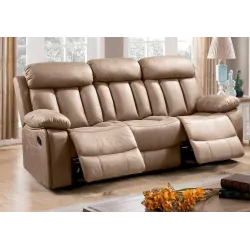 SOFA 3P RELAX TAP. JADE MADRID BEIGE, GRIS O CHOCO