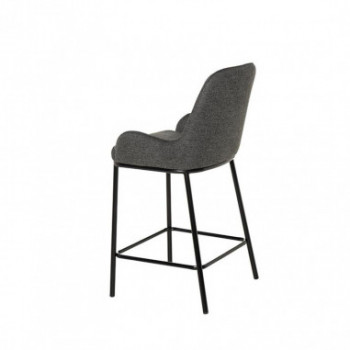 TABURETE MILTON GRIS OSCURO 2