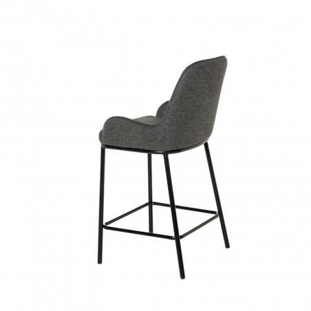 TABURETE MILTON GRIS OSCURO