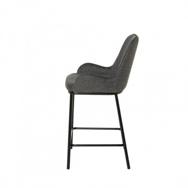 TABURETE MILTON GRIS OSCURO