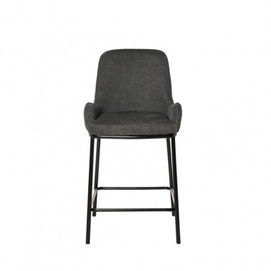 TABURETE MILTON GRIS OSCURO