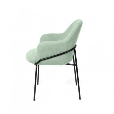 SILLA ABIGAIL MENTA PATA NEGRA