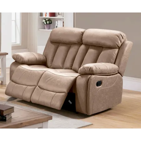 SOFA 2P RELAX TAP. JADE MADRID BEIGE, GRIS O CHOCO