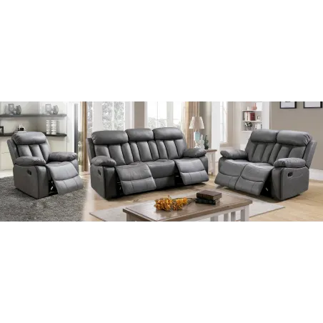 SOFA 2P RELAX TAP. JADE MADRID BEIGE, GRIS O CHOCO