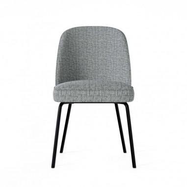 SILLA MAXIME GRIS CLARO