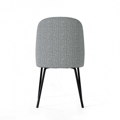 SILLA MAXIME GRIS CLARO