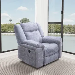 SOFA 1P RELAX ELÉCTRICO TAP. BEIGE O GRIS MOD TROYA | Oferta 2
