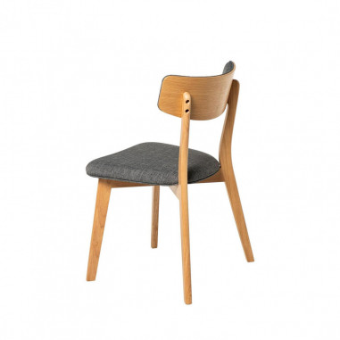 SILLA ANAIS ROBLE GRIS DARK