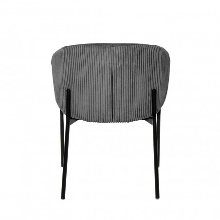 SILLA FAINA GRIS OSCURO