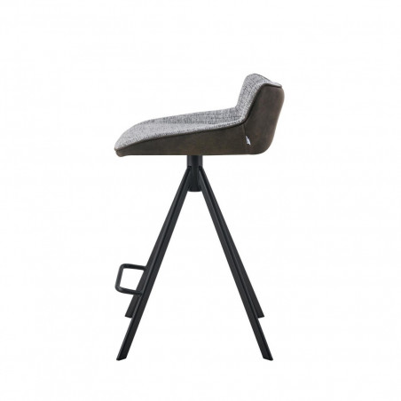 TABURETE GARY GRIS CLARO