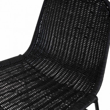 TABURETE CARLO NEGRO