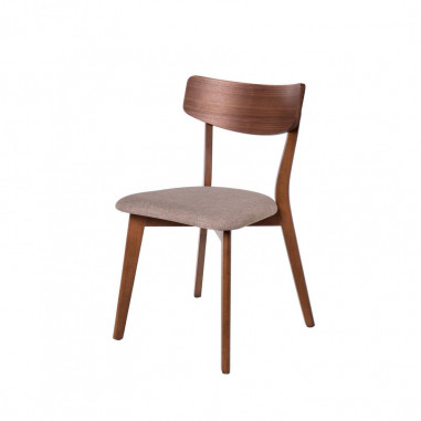 SILLA KEIRA NOGAL GRIS LIGHT