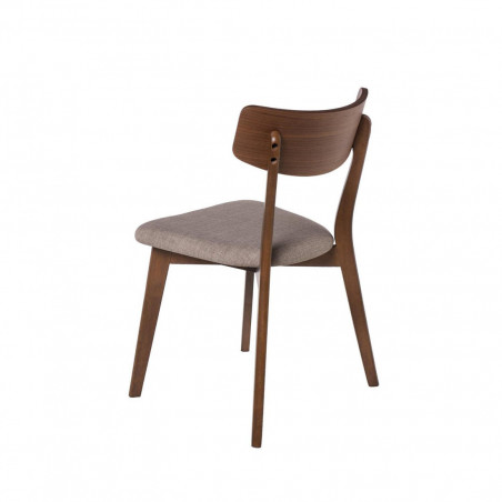 SILLA KEIRA NOGAL GRIS LIGHT