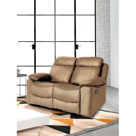 SOFA 2P RELAX TAP. NOLIA MENFIS PIEDRA O CEMENTO