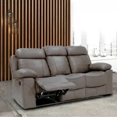 SOFA 3PL 2ASIENTOS RELAX MOTOR TAP. NOLIA MENFIS