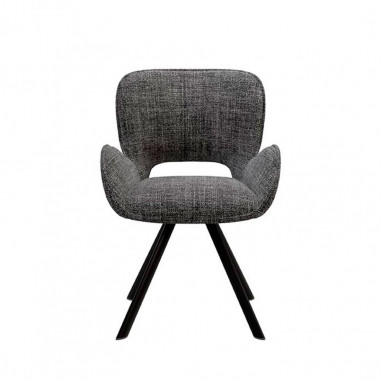 SILLA ASTRID GRIS OSCURO