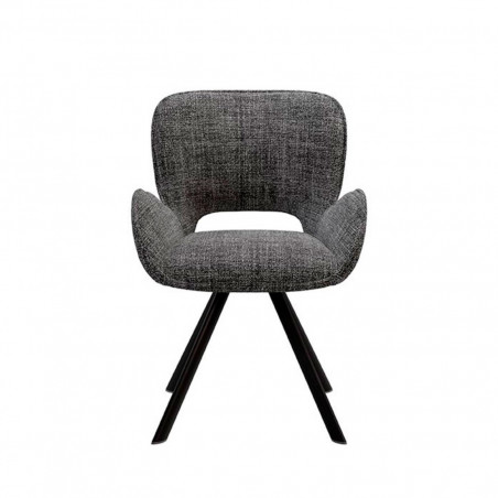 SILLA ASTRID GRIS OSCURO