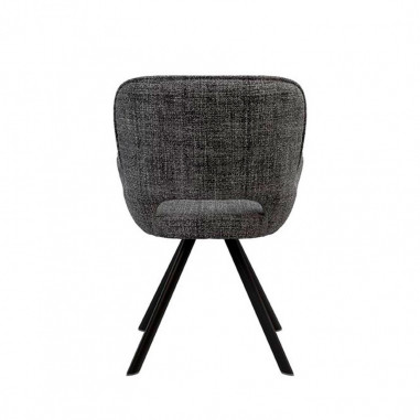 SILLA ASTRID GRIS OSCURO