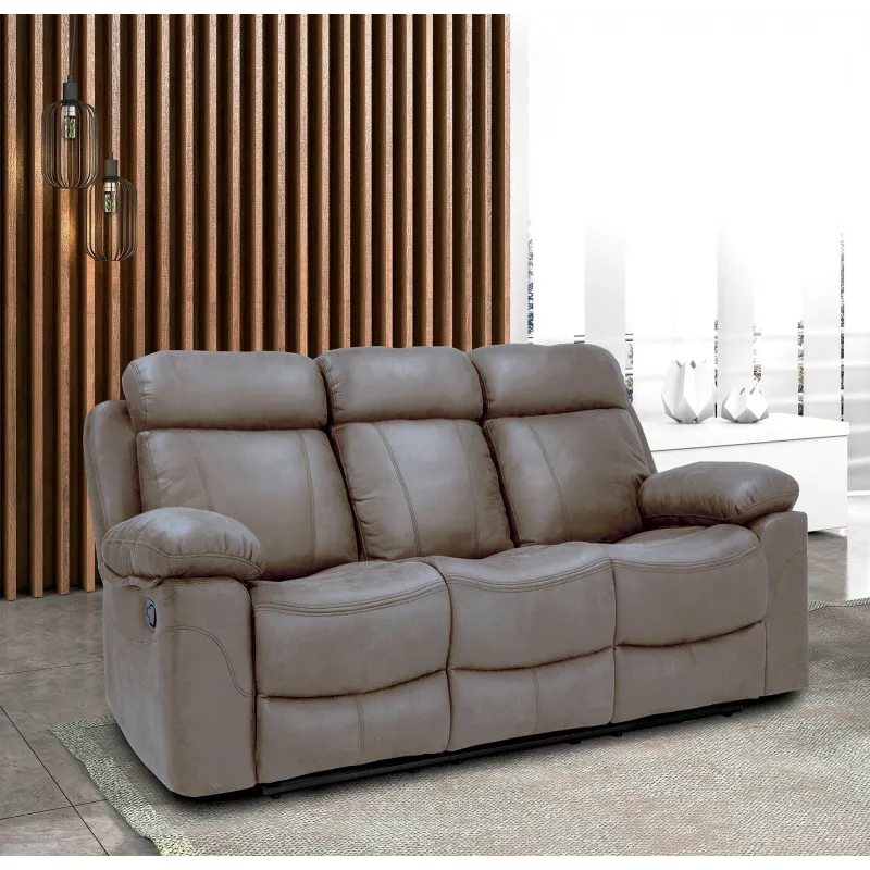 SOFA 3PL 3ASIENTOS CON 2RELAX TAP. NOLIA MENFIS
