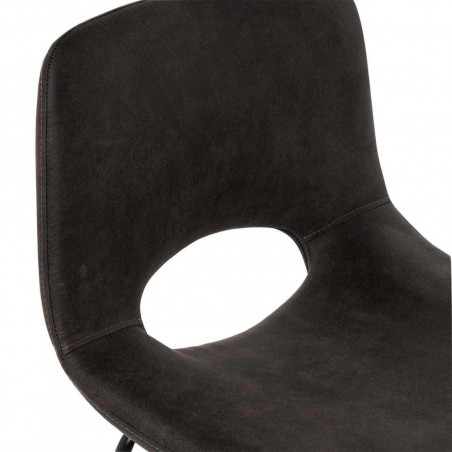 TABURETE ALFIE GRIS OSCURO