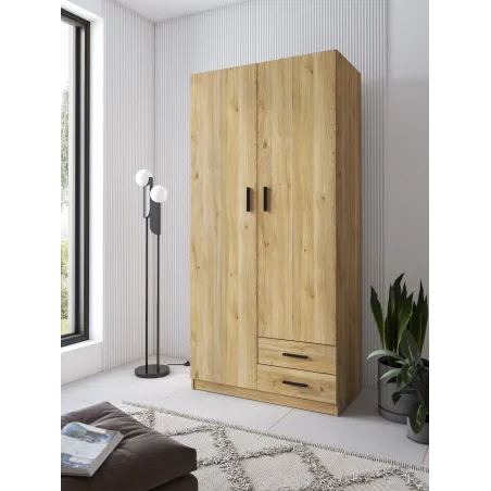 ARMARIO 2P2C MOD. AURA BEIGE O ROBLE MAUVELLA