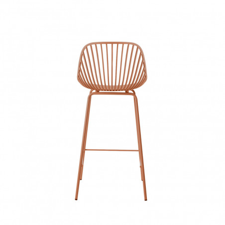 TABURETE PEYTON TERRACOTA