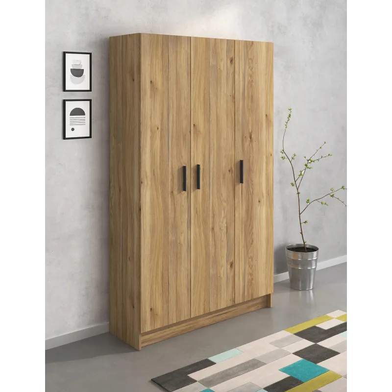 MUEBLE MULTIUSOS 3P MOD. AURA BEIGE O ROBLE MAUVELLA