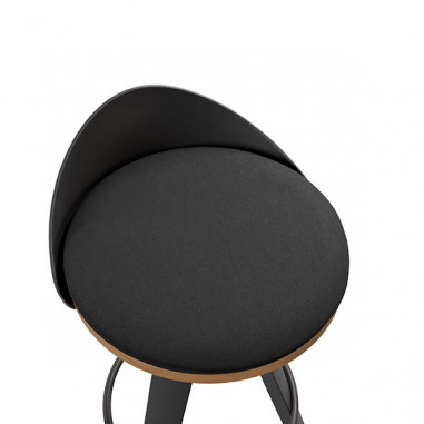 TABURETE DUKE NEGRO