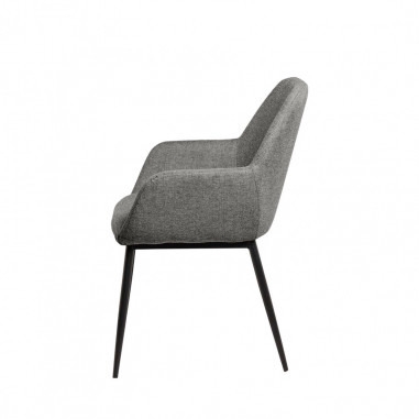 SILLA ISABELLA GRIS OSCURO