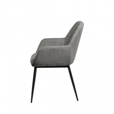 SILLA ISABELLA GRIS OSCURO