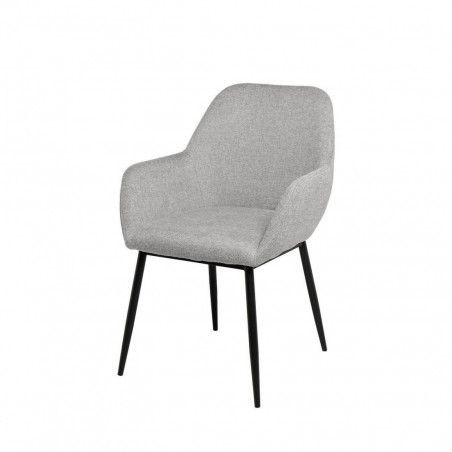 SILLA ISABELLA GRIS CLARO