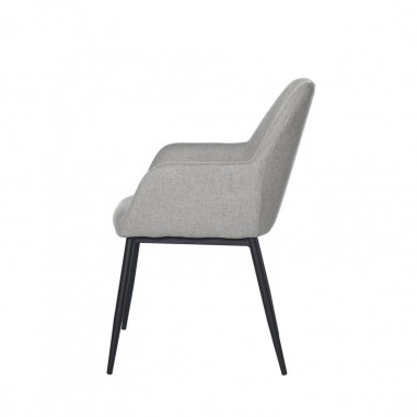 SILLA ISABELLA GRIS CLARO