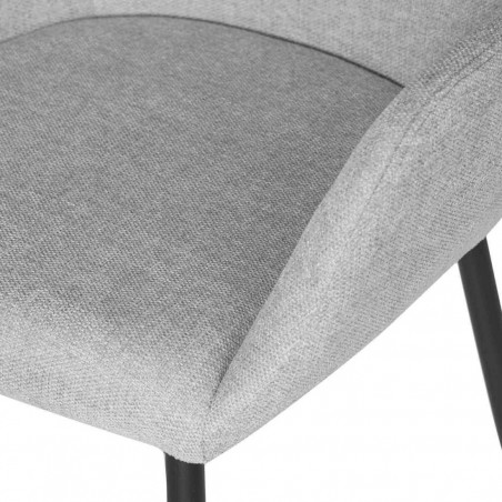 SILLA ISABELLA GRIS CLARO