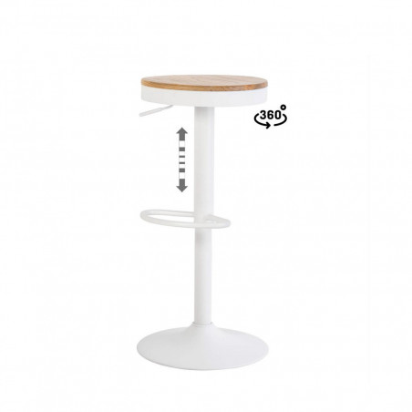 TABURETE BARRET BLANCO
