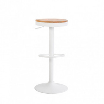 TABURETE BARRET BLANCO 2