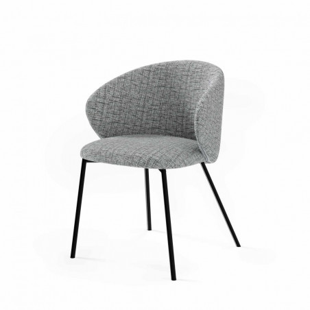 SILLA MERIDA GRIS