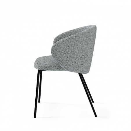 SILLA MERIDA GRIS