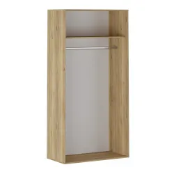 ARMARIO 2P CORREDERA MOD. AURA BEIGE O ROBLE MAUVELLA 2