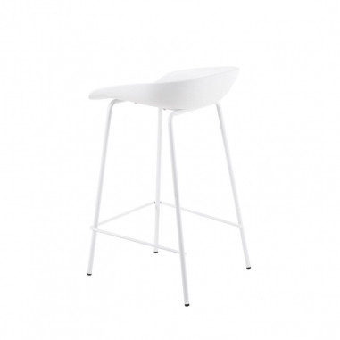 TABURETE NETTA BLANCO