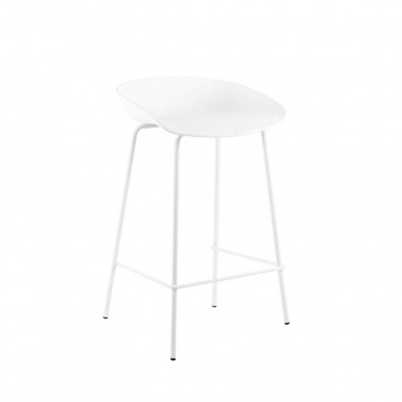 TABURETE NETTA BLANCO