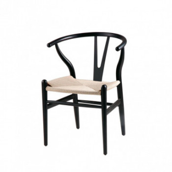 SILLA ADA NEGRO ASIENTO NATURAL